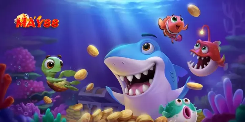 Bắn Cá MAY88 - Khám Phá Thế Giới Bắn Cá Đổi Thưởng Thú Vị 4 Các loại cá và phần thưởng trong game bắn cá MAY88