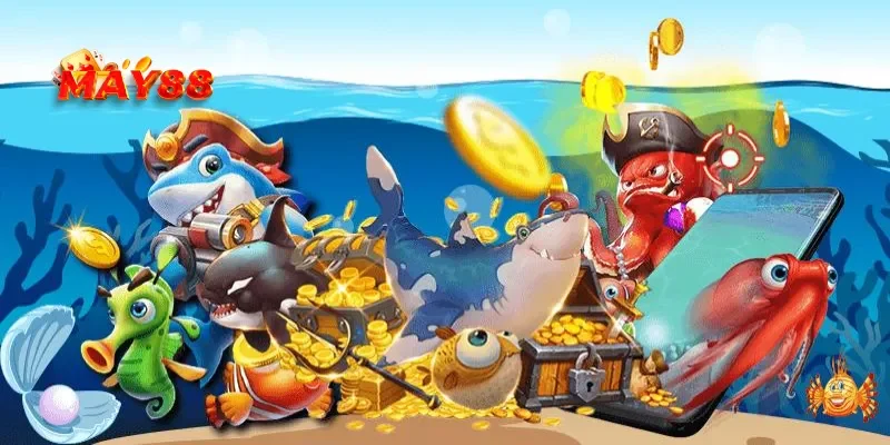 Bắn Cá Long Vương MAY88 - Đánh Bại Kẻ Thù Và Nhận Thưởng Lớn 4 Các loại quái trong game bắn cá long vương